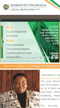 Mobile Screenshot of makhuduthamaga.gov.za